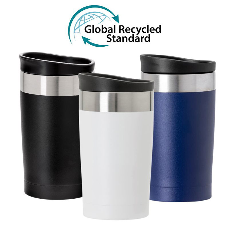 Arusha Recycled Stainless Steel 350ml Coffee Cup